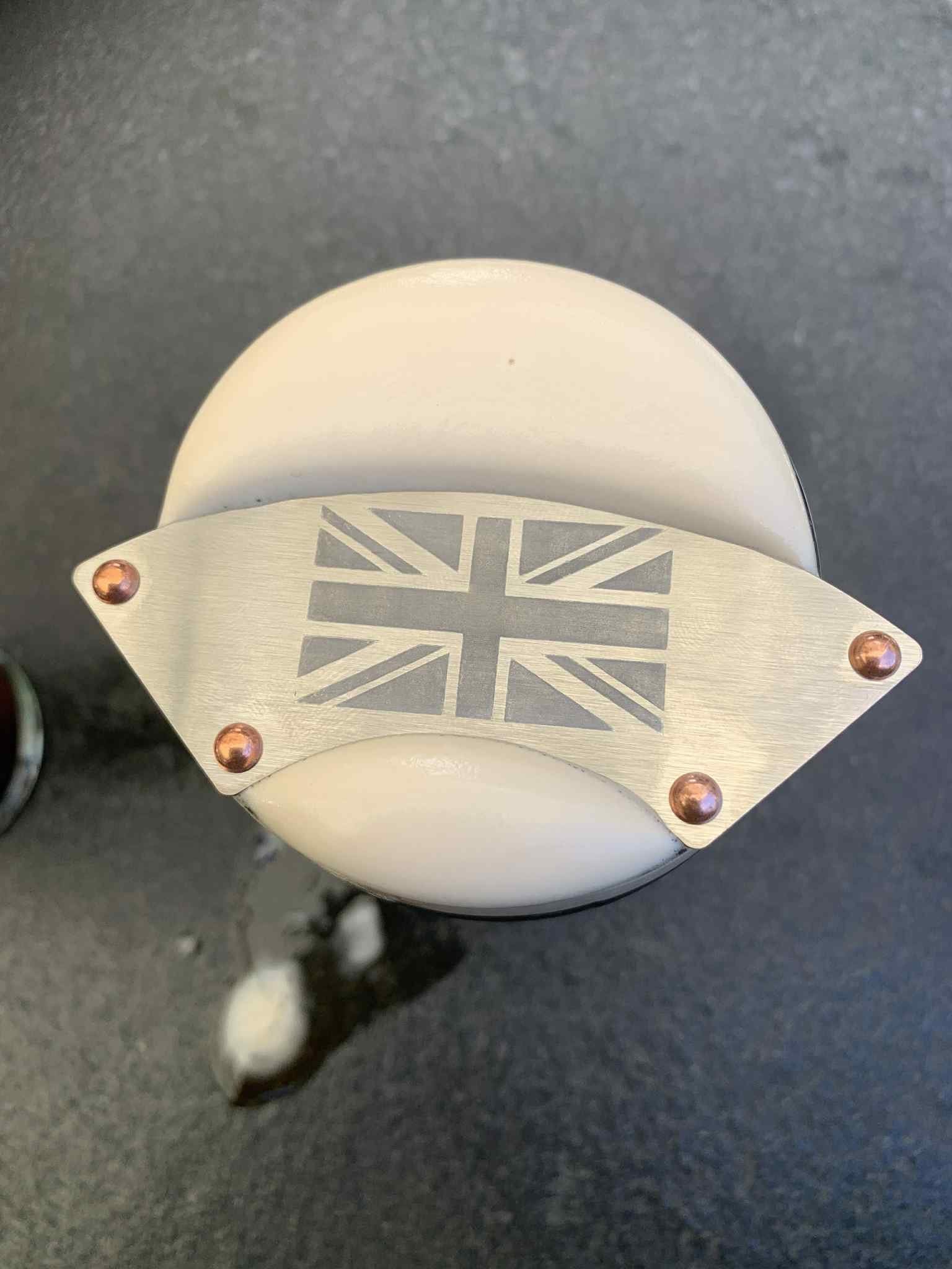 DryStache Stainless Moustache Guard - Union Jack