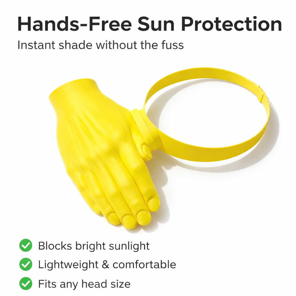 Hands-Free Sun Blocker Headband Shade