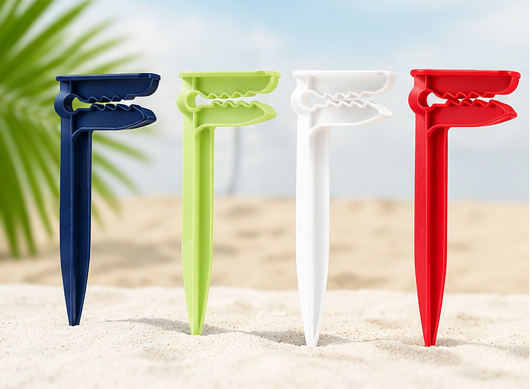 Sandy Grip towel anchor lifestyle image