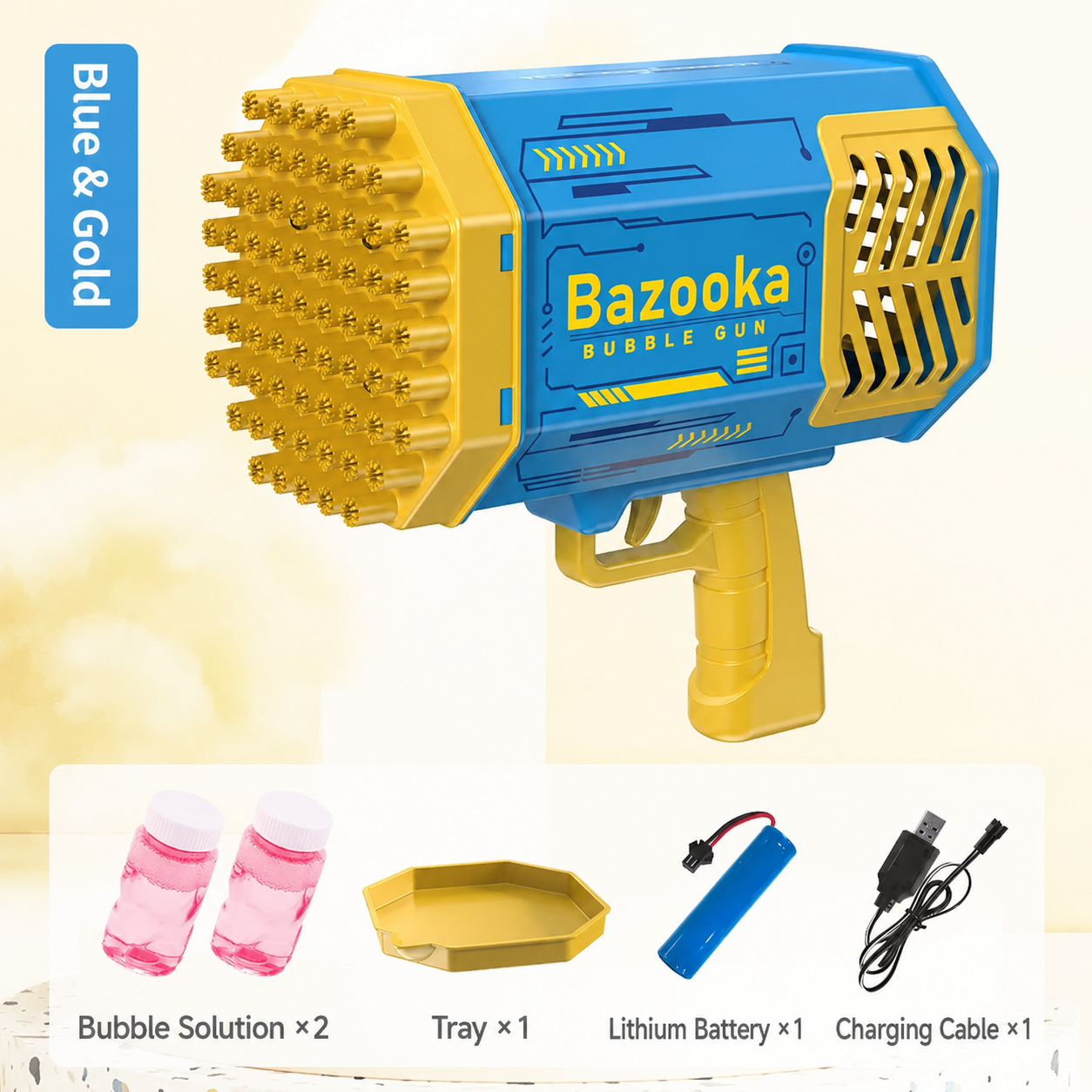 Electric Rocket Bubble Gun