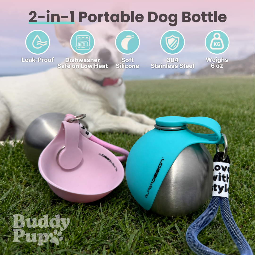 PawSip Travel Bottle portable dog water bottle