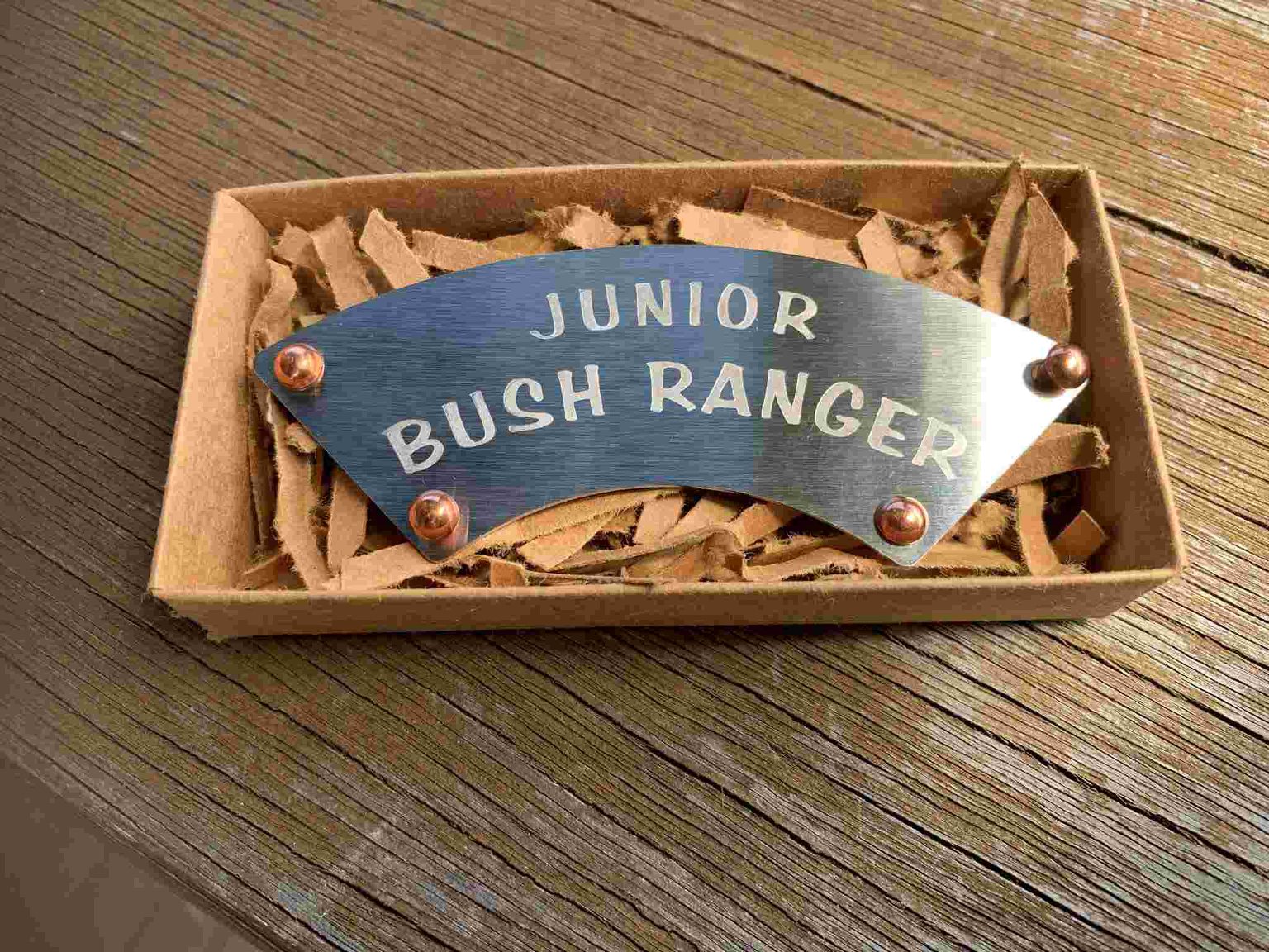 DryStache Stainless Moustache Guard - Personalized - Personalised Bush Ranger™ Moustache Guard