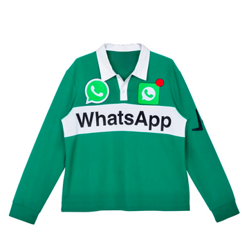 Long Sleeve Streetwear WhatsApp Top
