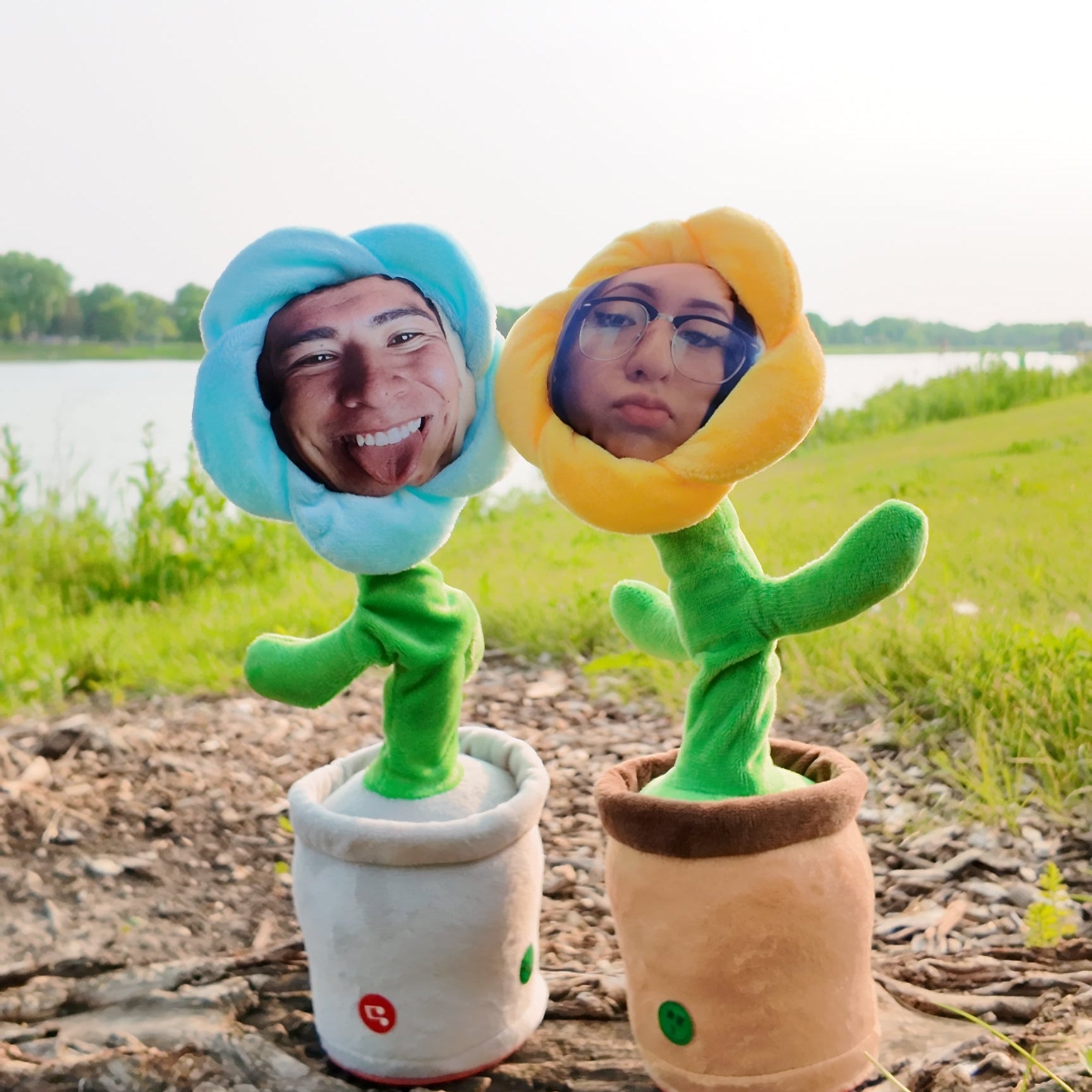 Custom Flower Face Bluetooth