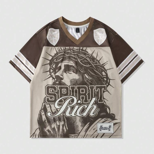 Vintage Jesus Mesh Jersey Tee
