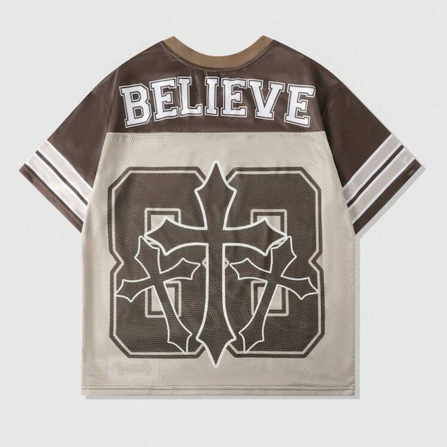 Vintage Jesus Mesh Jersey Tee