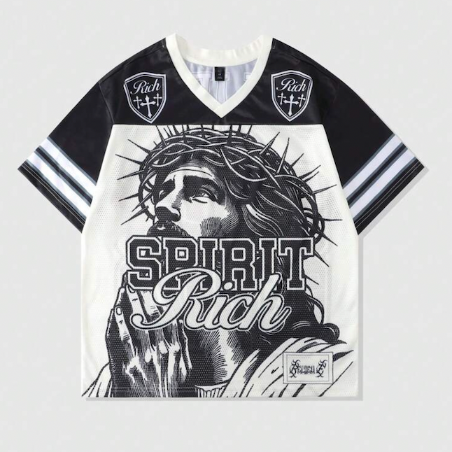 Vintage Jesus Mesh Jersey Tee