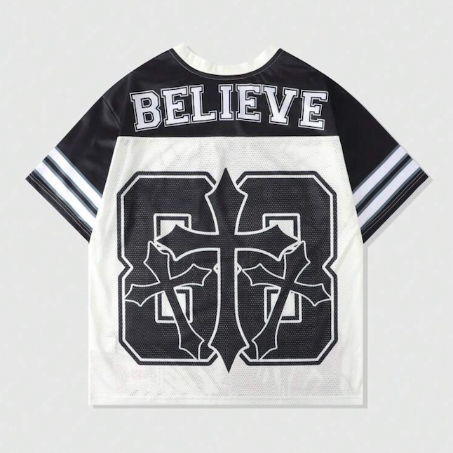 Vintage Jesus Mesh Jersey Tee