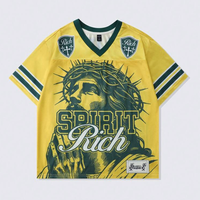 Vintage Jesus Mesh Jersey Tee