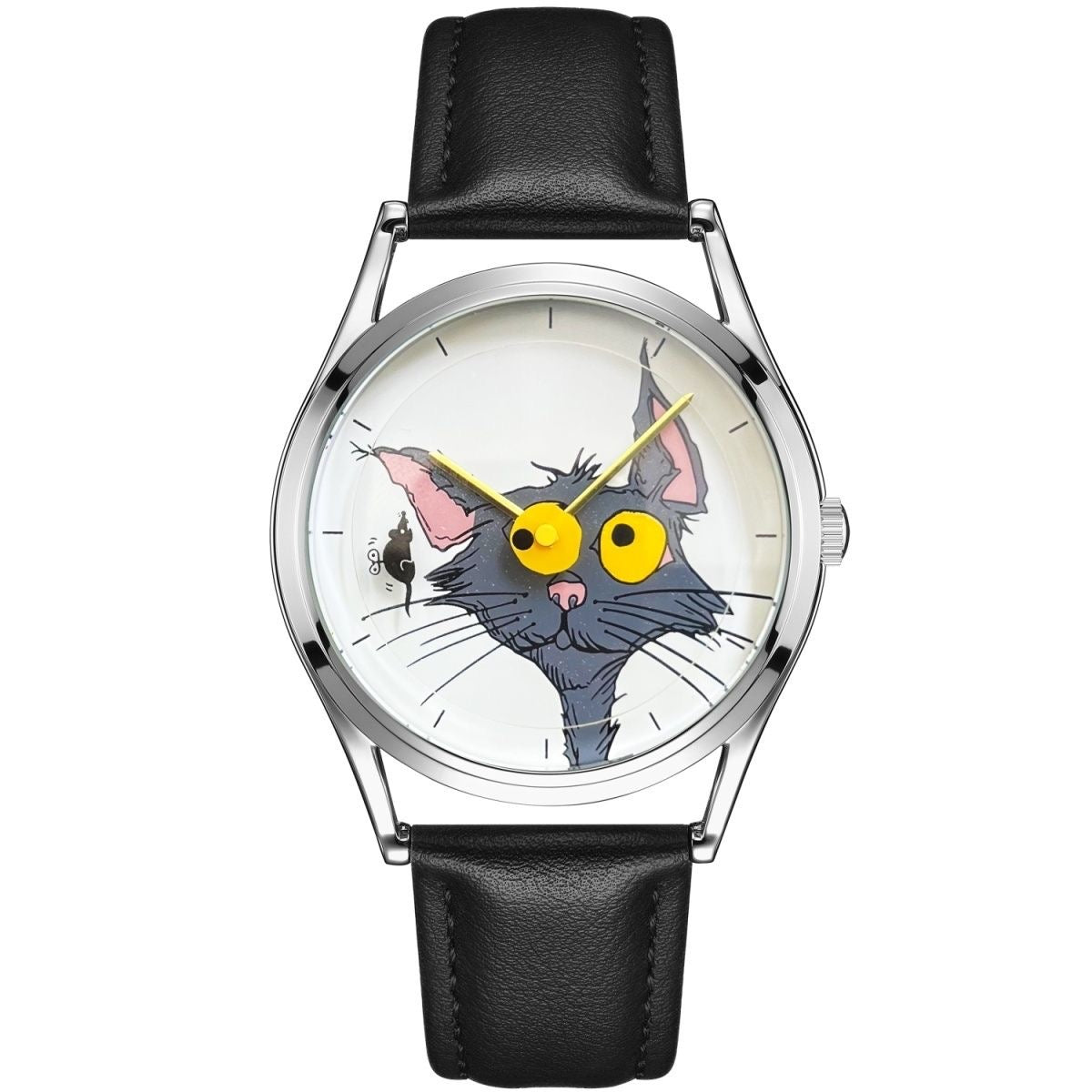 Cute Cat-Mouse Creative Wristwatch