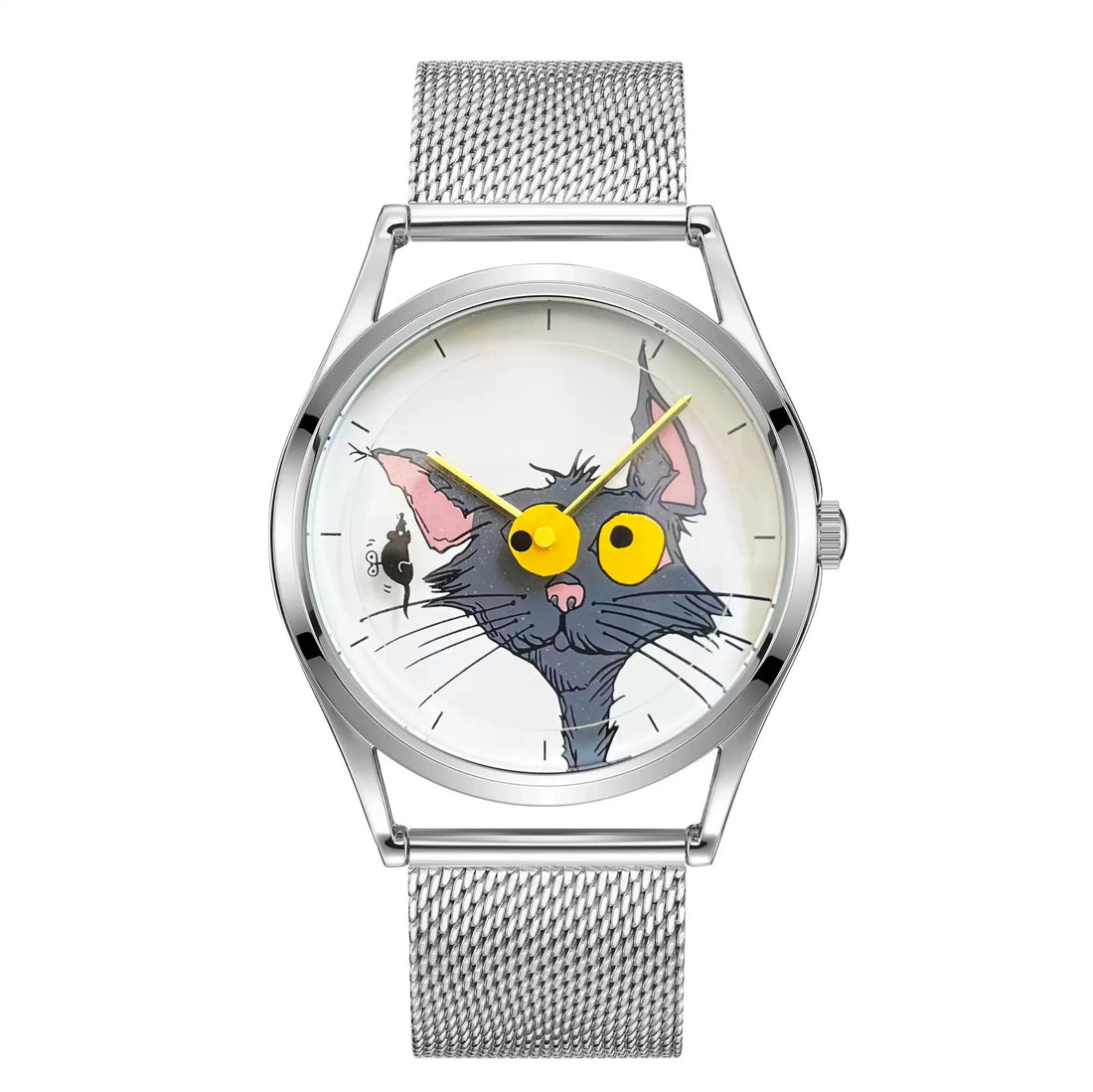 Cute Cat-Mouse Creative Wristwatch