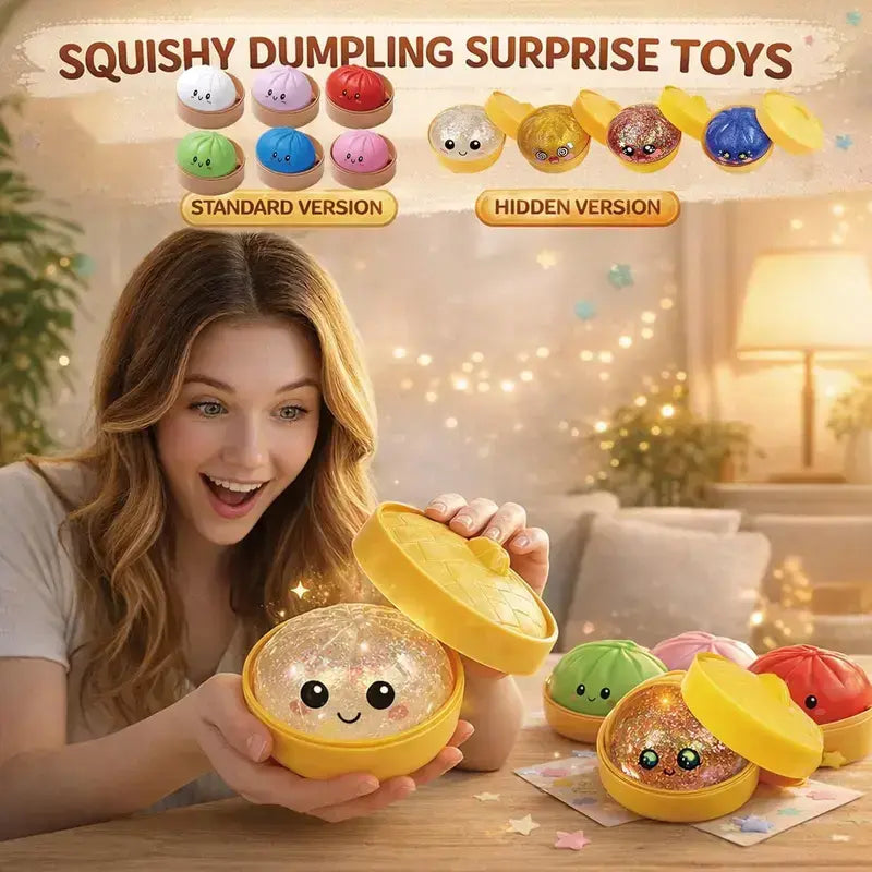 The Viral Mystery Dumpling Squishy