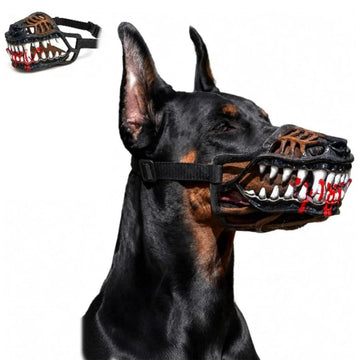 Spooky Dino Dog Muzzle