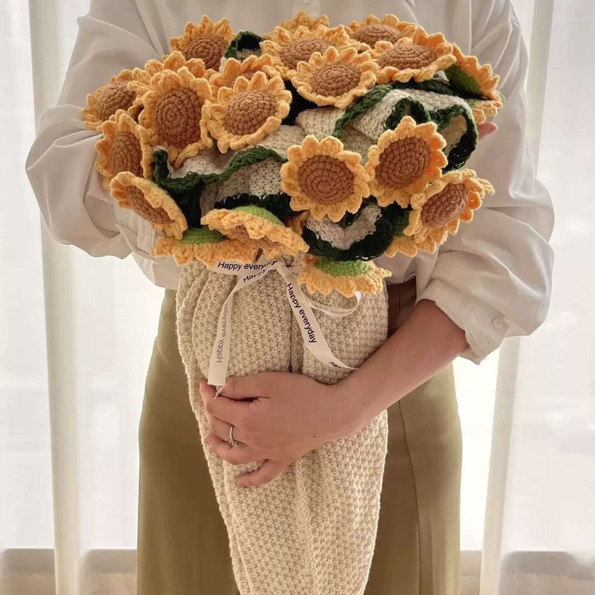 Handmade Flower Blanket