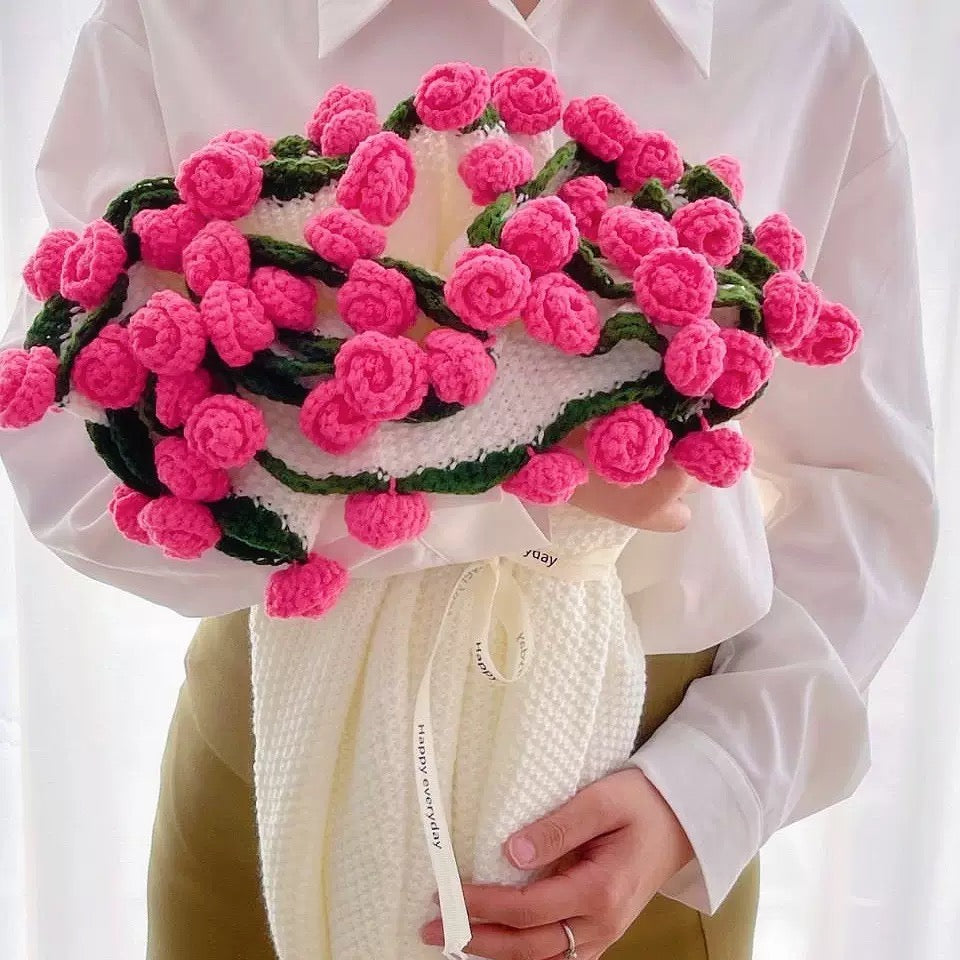 Handmade Flower Blanket