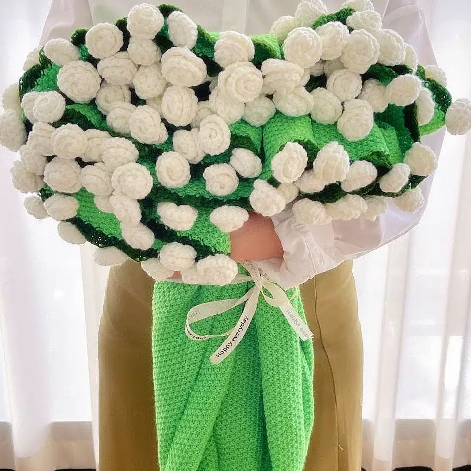 Handmade Flower Blanket