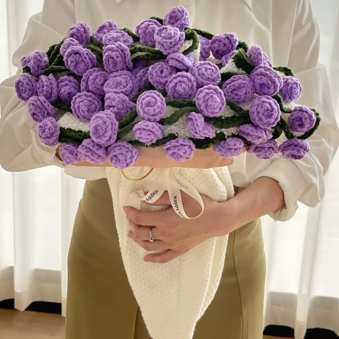 Handmade Flower Blanket