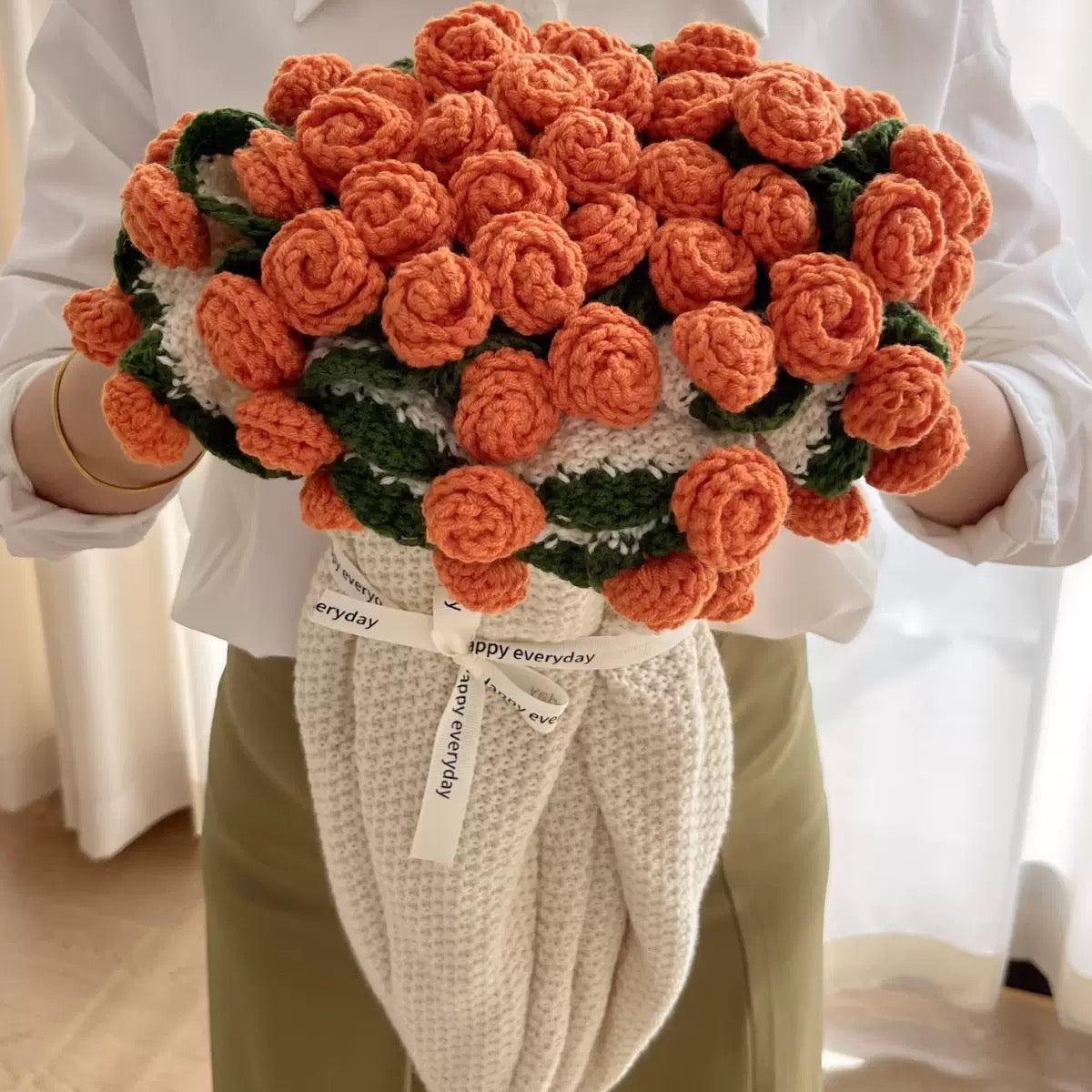 Handmade Flower Blanket