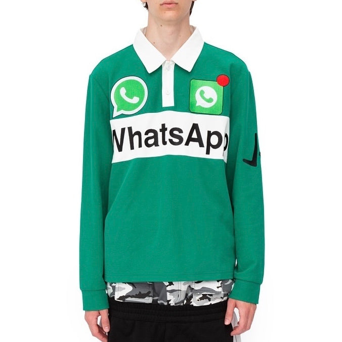 Long Sleeve Streetwear WhatsApp Top
