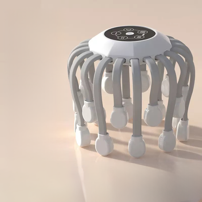 Electric Head Massager for Migraine Relief & Deep Relaxation