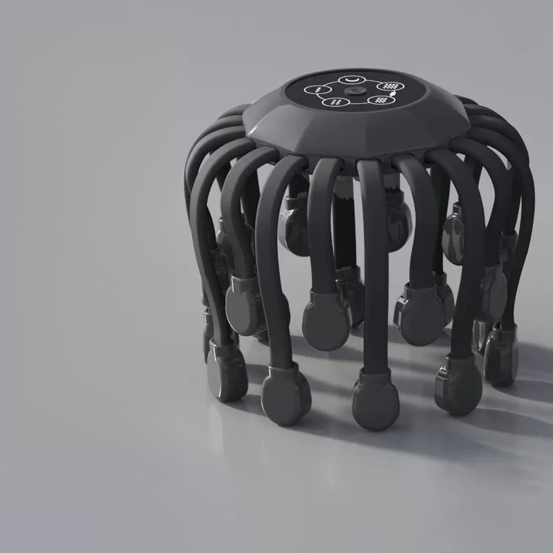 Electric Head Massager for Migraine Relief & Deep Relaxation
