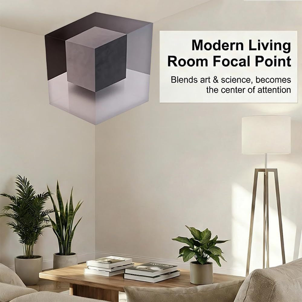 3D Wall Art Optical Illusion Corner Wall Decal