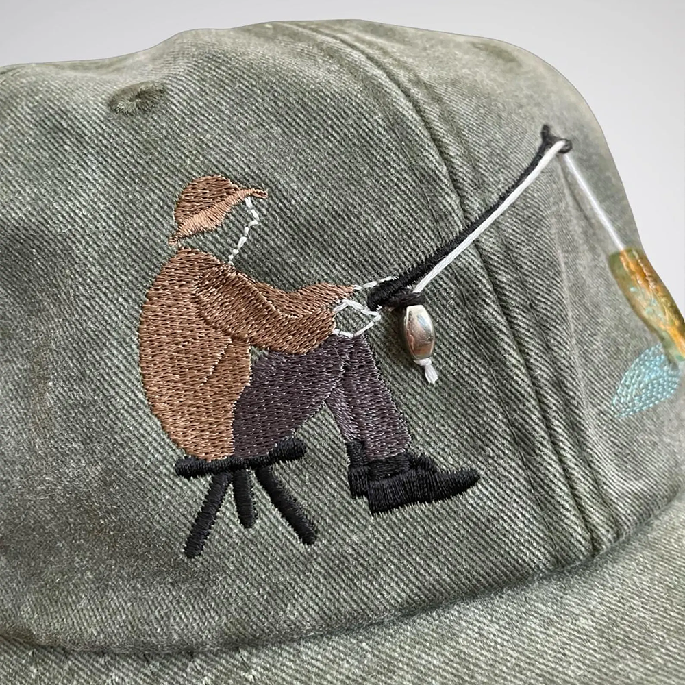 Embroidered Fisherman Hat