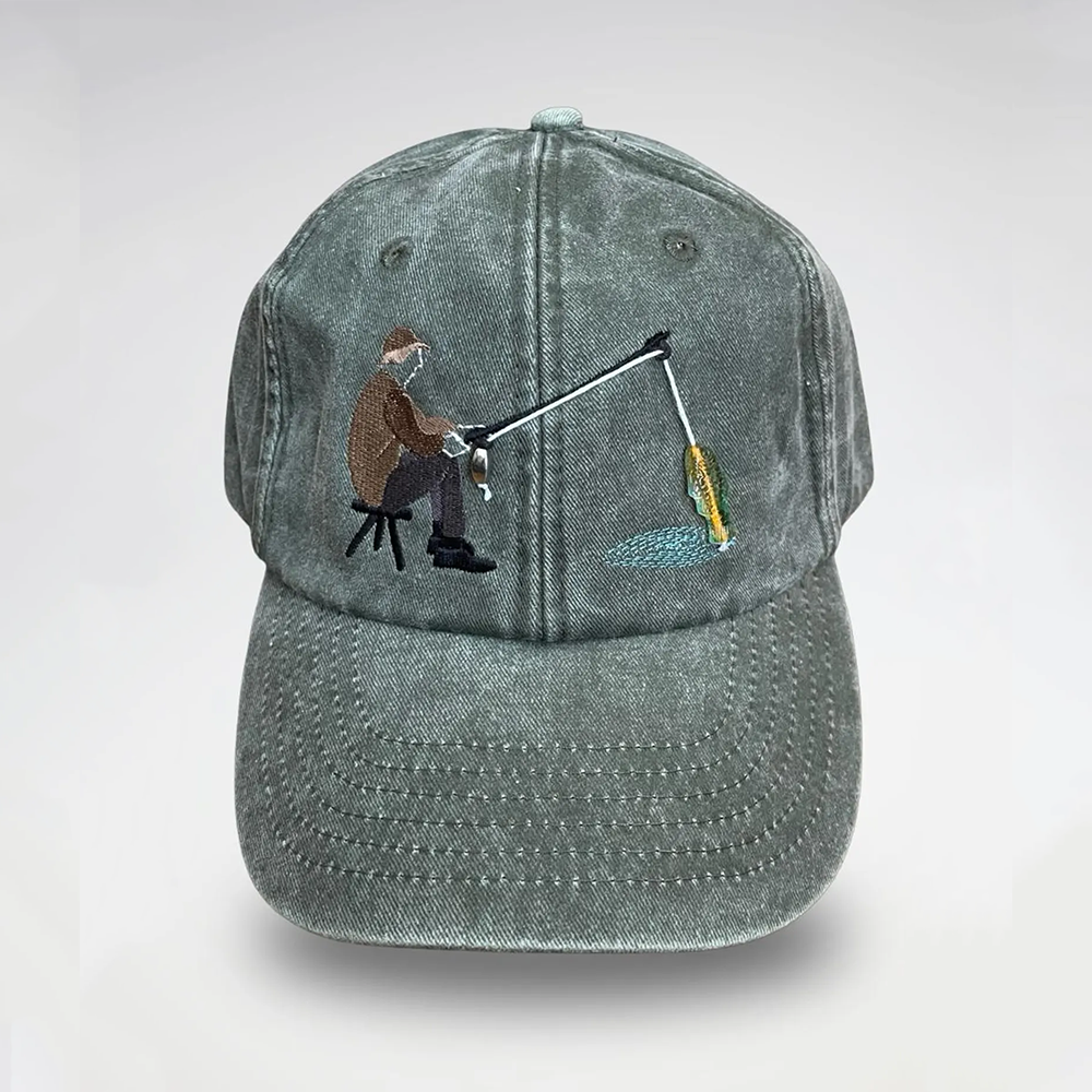 Embroidered Fisherman Hat