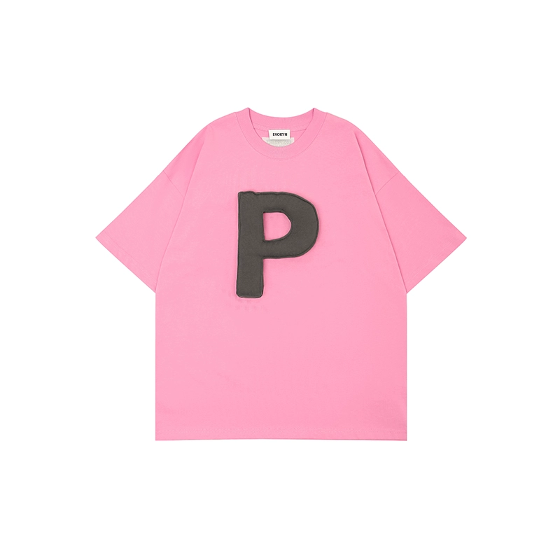 Alphabet 3D Style A to Z Letter Graphic T-Shirt