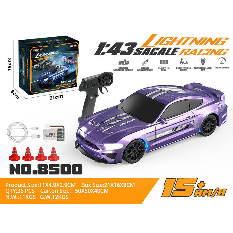 1/43 Scale High-Speed RC Drift Car