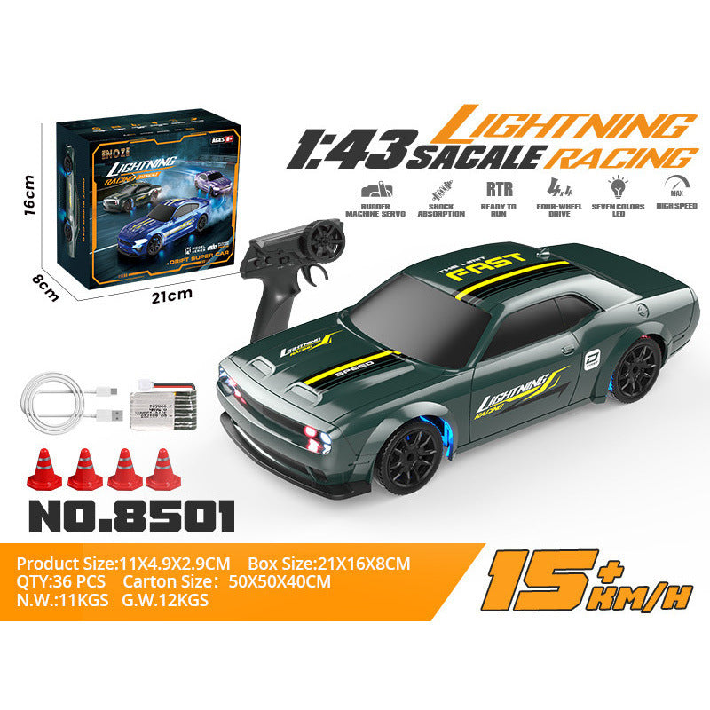 1/43 Scale High-Speed RC Drift Car