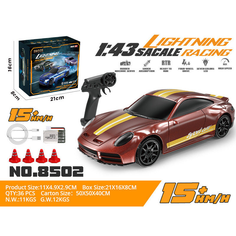 1/43 Scale High-Speed RC Drift Car