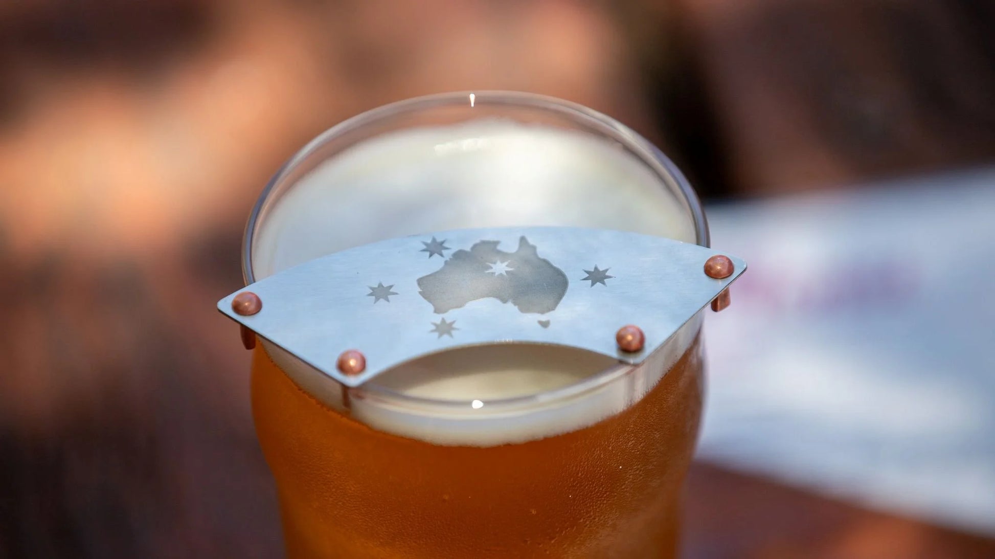 DryStache Stainless Moustache Guard - Southern Cross