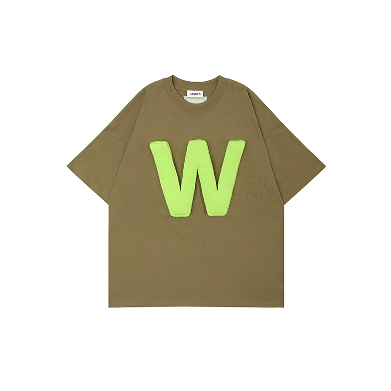 Alphabet 3D Style A to Z Letter Graphic T-Shirt