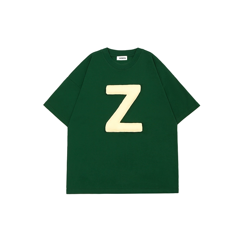 Alphabet 3D Style A to Z Letter Graphic T-Shirt