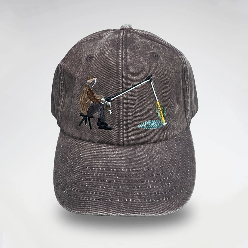Embroidered Fisherman Hat