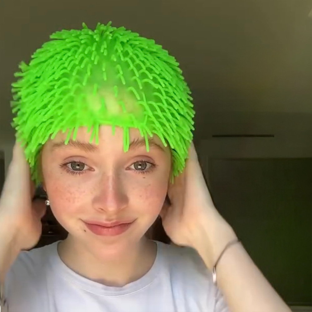 Funny Squishy DIY Bob Hat Stress Relief Toy Hat for Adults & Kids