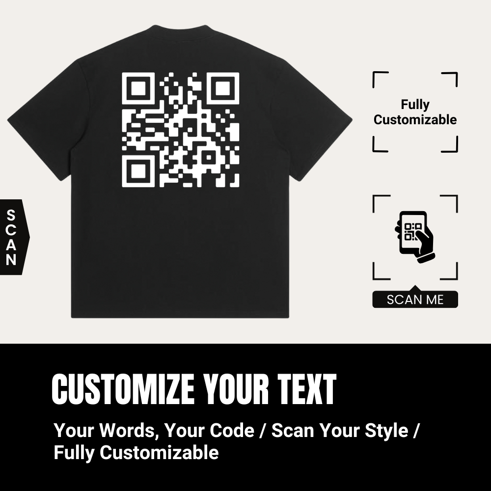 Custom QR Code T-Shirt
