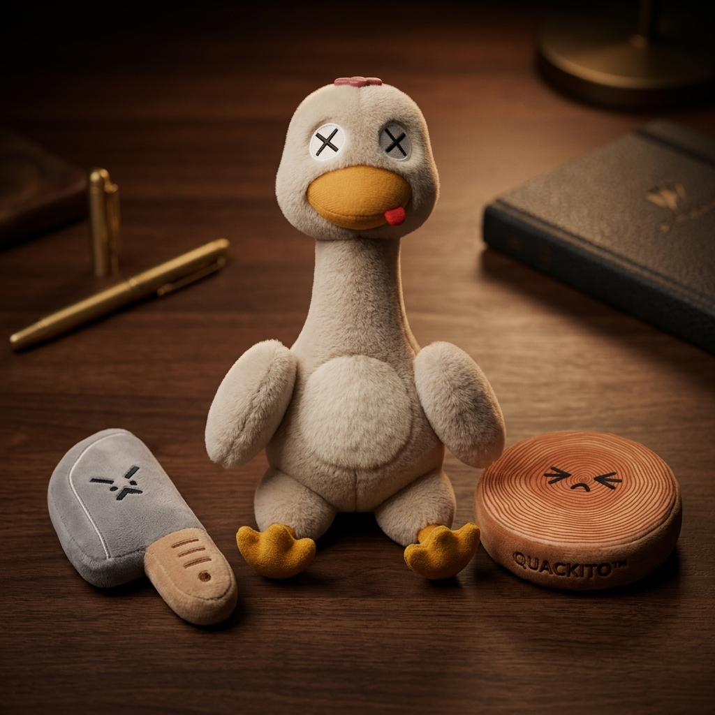 Quackito Magnetic Stress Relief Duck full set