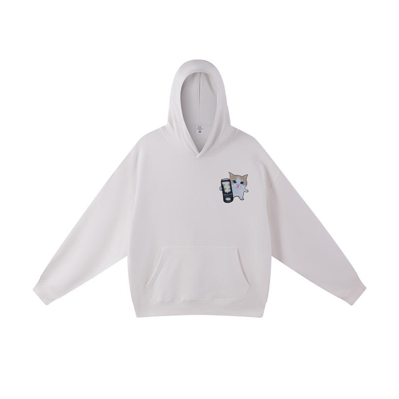 Custom Meowster Energy T-shirt（White）