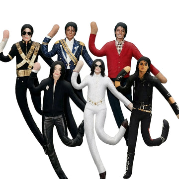 MJ Inspired Abstract Poseable Doll