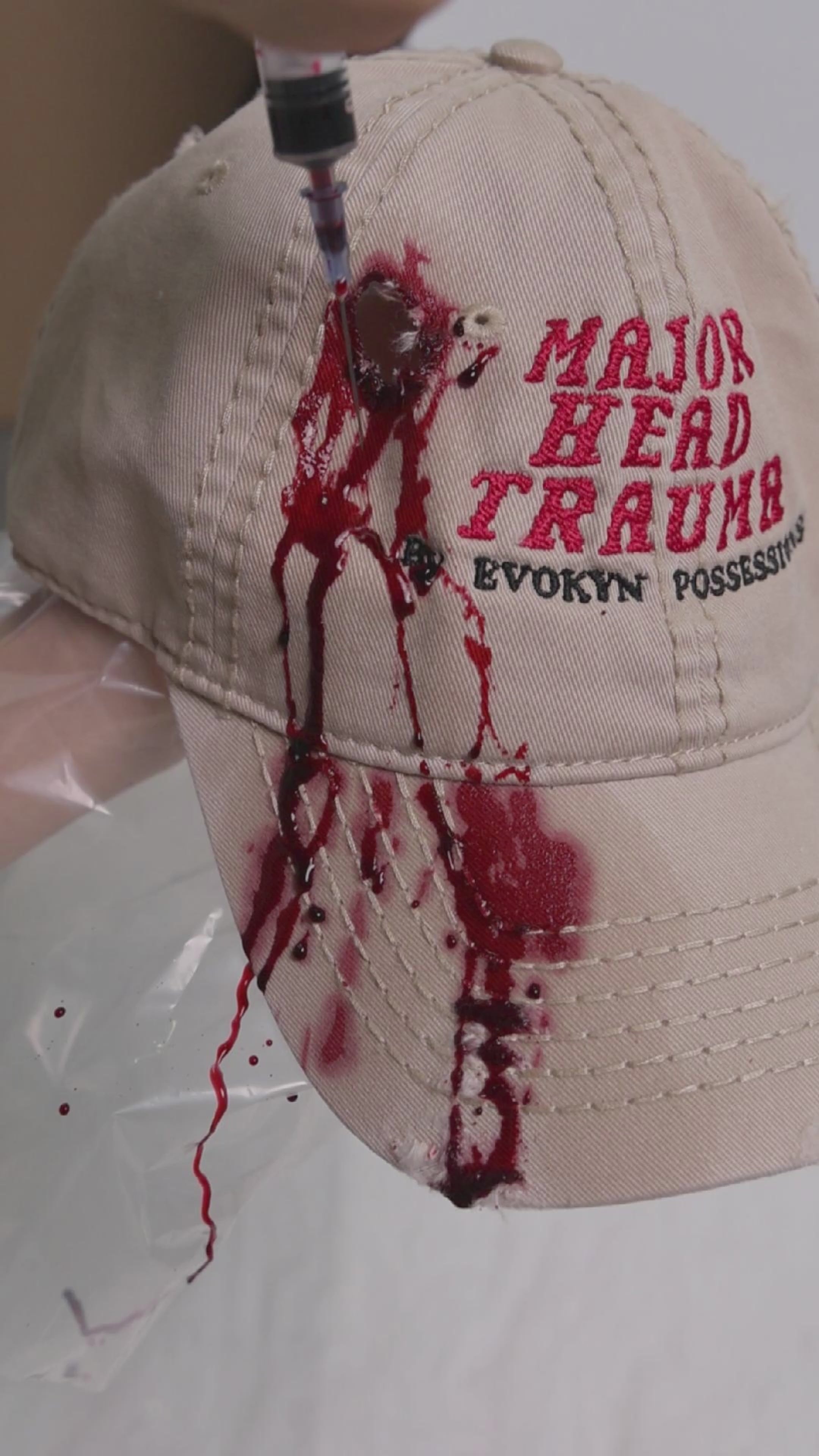 Critical Brain Damage Embroidery Hat