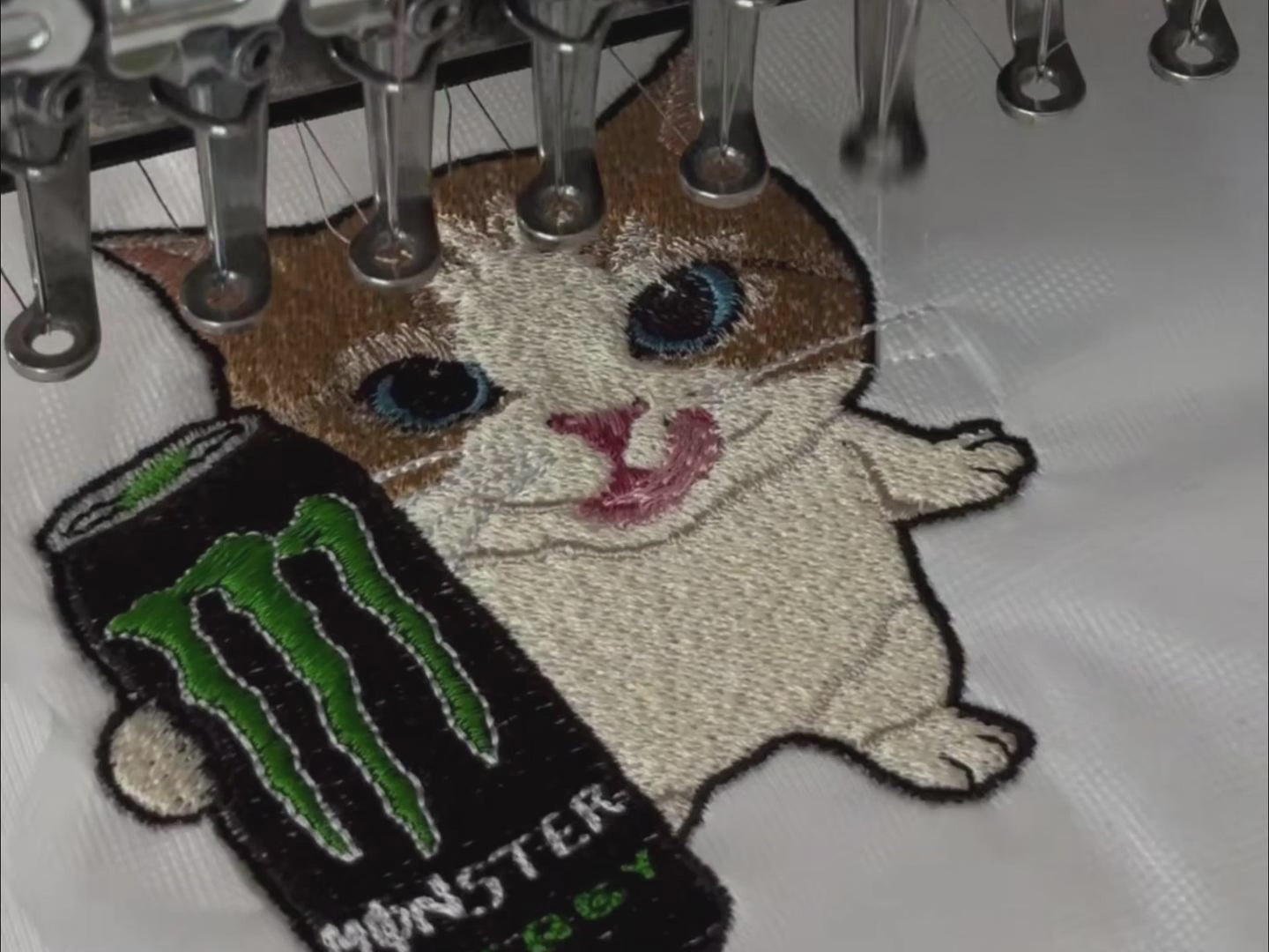 Custom Meowster Energy T-shirt（Black）