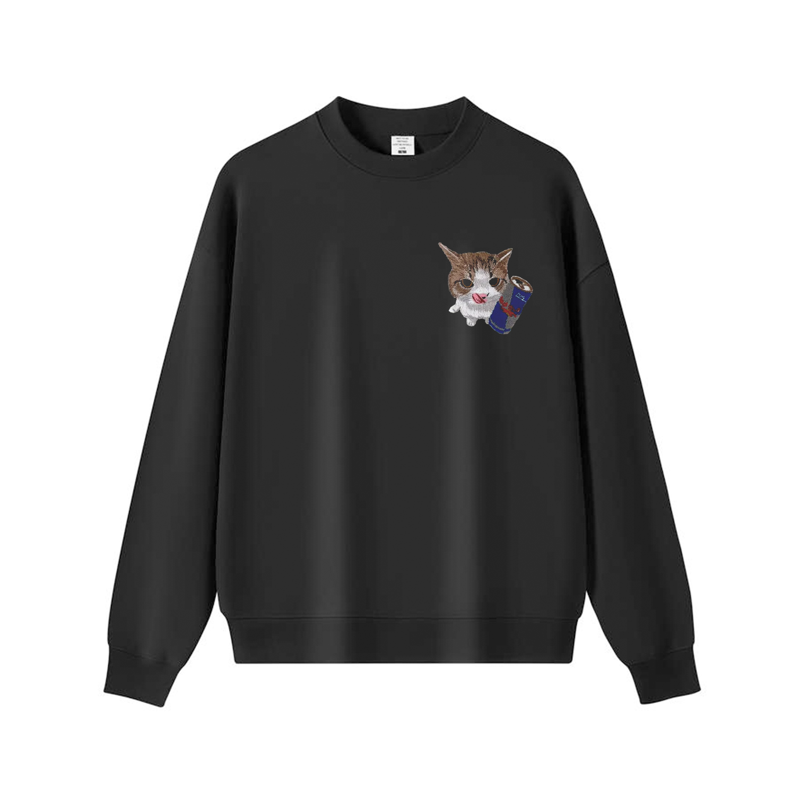Popular Cat Embroidery Tee