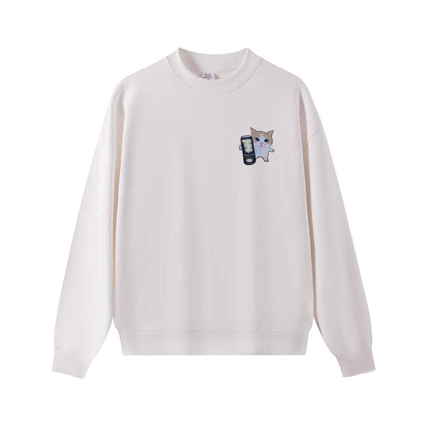 Custom Meowster Energy T-shirt（White）